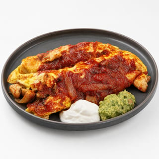 Chicken Fajita Omelet