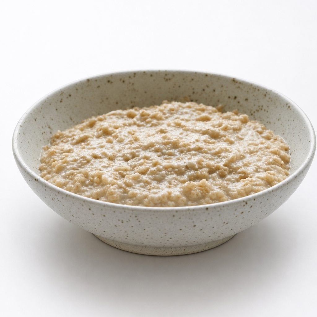 Hot Oatmeal with Brown Sugar.
