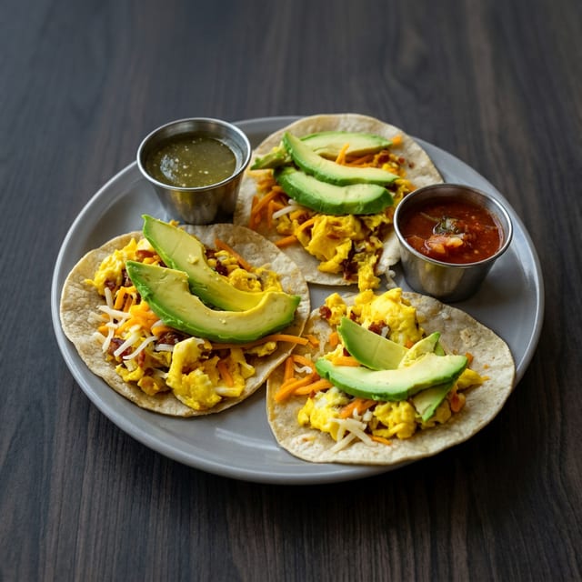 Breakfast Tacos.